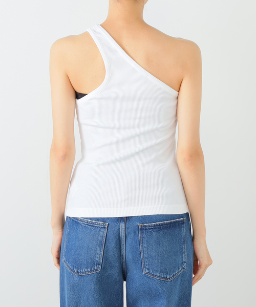 AGOLDE(エーゴールドイー)の「【AGOLDE / エーゴールドイー】VERICA ONE SHOULDER(Tシャツ/カットソー・レディース・ホワイト・FREE)」の13枚目の写真