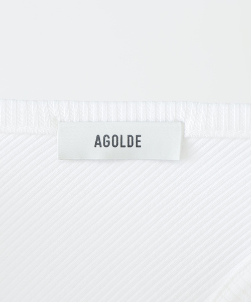 AGOLDE(エーゴールドイー)の「【AGOLDE / エーゴールドイー】VERICA ONE SHOULDER(Tシャツ/カットソー・レディース・ホワイト・FREE)」の17枚目の写真