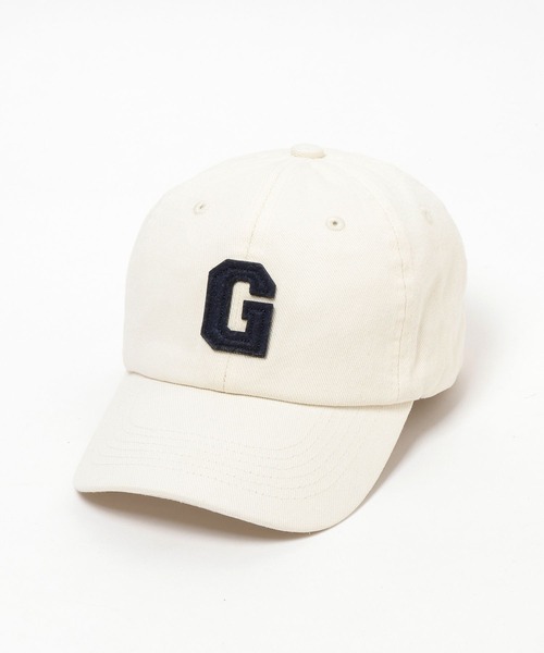 GEORGE'S(ジョージズ)の「ロゴCAP(キャップ・メンズ・オフホワイト/マスタード/ネイビー・FREE)」の5枚目の写真