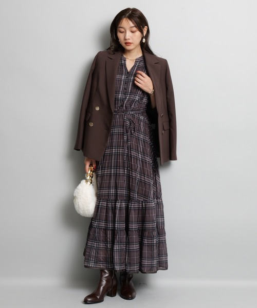 JUSGLITTY〈25SS〉ベーシックテーラージャケット 紺Sサイズ JUSGLITTY〈25SS〉ベーシックテーラージャケット 紺Sサイズ