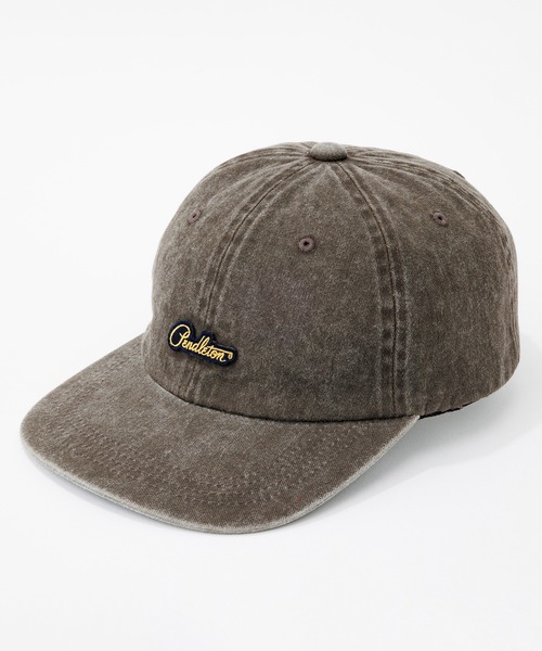 PENDLETON(ペンドルトン)の「PENDLETON/ペンドルトン ピグメント ロゴワッペンキャップ(キャップ・メンズ・ブラウン/パープル/ベージュ・FREE)」の2枚目の写真