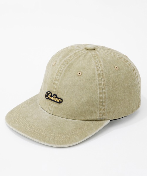 PENDLETON(ペンドルトン)の「PENDLETON/ペンドルトン ピグメント ロゴワッペンキャップ(キャップ・メンズ・ブラウン/パープル/ベージュ・FREE)」の8枚目の写真