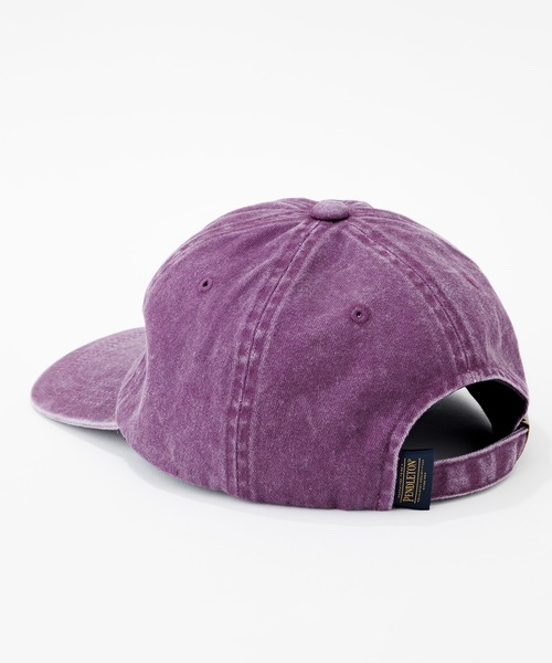 PENDLETON(ペンドルトン)の「PENDLETON/ペンドルトン ピグメント ロゴワッペンキャップ(キャップ・メンズ・ブラウン/パープル/ベージュ・FREE)」の13枚目の写真