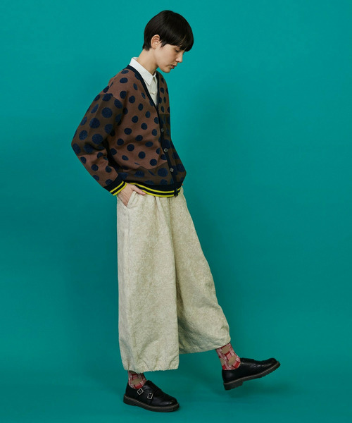 FRAPBOIS（フラボア）の「ドッツーニット カーディガン（ニット/セーター・レディース・ブラック系その他/ブラウン系その他・1/2）」の11枚目の写真