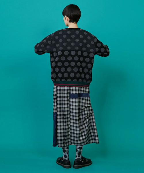 FRAPBOIS（フラボア）の「ドッツーニット カーディガン（ニット/セーター・レディース・ブラック系その他/ブラウン系その他・1/2）」の15枚目の写真