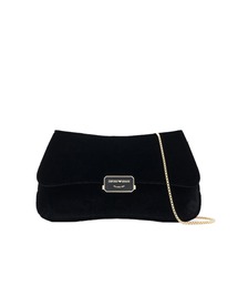 EMPORIO ARMANI | 【エンポリオ アルマーニ】 クラッチバッグ スムースベルベット チェーンストラップ付き(クラッチバッグ)