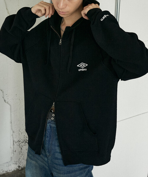KNIT FULL-ZIP HOODIE — вязаная худи на молнии / UMBRO (лимитированная коллекция)