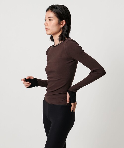 アパルトモン GOOD GRIEF RIB LONG SLEEVE TOP アパルトモン GOOD