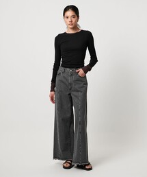 <TO UNITED ARROWS>リブ ロングスリーブ カットソー