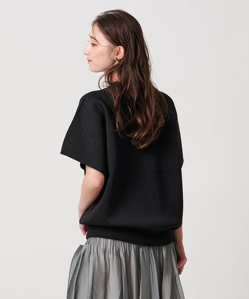 現行品 UNITED ARROWS シルバー ラメ　ニット 1500023F1768_m1_a022.jpg