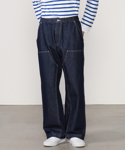 ORCIVAL（オーシバル）の「ORCIVAL | デニム ダブルニーイージーパンツ MEN（デニムパンツ・メンズ・インディゴブルー・5/4）」の16枚目の写真