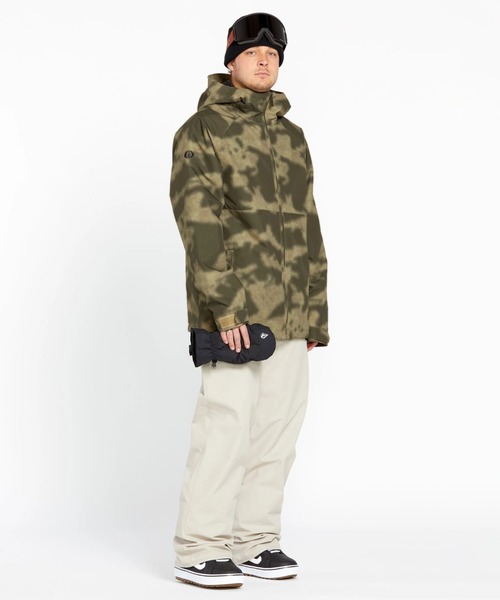 VOLCOM（ボルコム）の「【VOLCOM/ボルコム】 Mens 5-Pocket Pants /アイコンワンポイントスキースノーボードパンツ（その他パンツ・メンズ・レッド/ブラック/オリーブ/ベージュ系その他・LARGE/MEDIUM/SMALL/X-LARGE）」の3枚目の写真