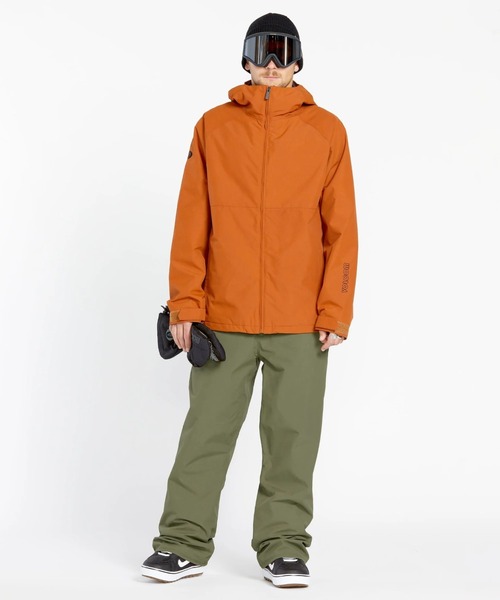 VOLCOM（ボルコム）の「【VOLCOM/ボルコム】 Mens 5-Pocket Pants /アイコンワンポイントスキースノーボードパンツ（その他パンツ・メンズ・レッド/ブラック/オリーブ/ベージュ系その他・LARGE/MEDIUM/SMALL/X-LARGE）」の4枚目の写真