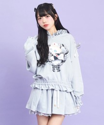 Secret Honey | 裏毛レーススカパン(スカート)