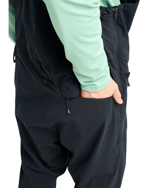 BURTON（バートン）の「Burton Reserve 2L ビブパンツ（その他パンツ・メンズ・ブラック/ナチュラル・M/L/S）」の6枚目の写真