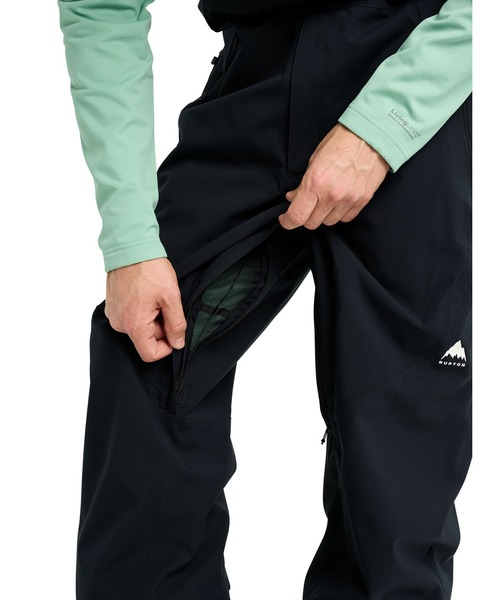 BURTON（バートン）の「Burton Reserve 2L ビブパンツ（その他パンツ・メンズ・ブラック/ナチュラル・M/L/S）」の10枚目の写真