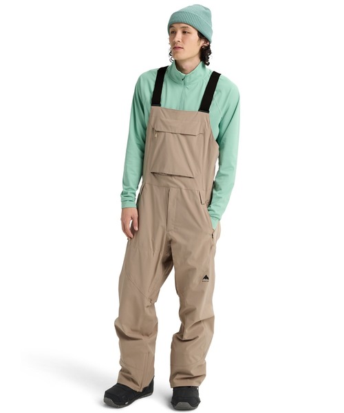 BURTON（バートン）の「Burton Reserve 2L ビブパンツ（その他パンツ・メンズ・ブラック/ナチュラル・M/L/S）」の5枚目の写真