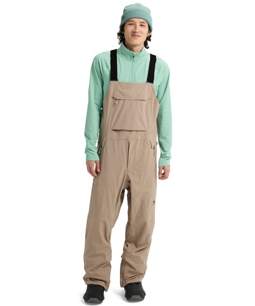 BURTON（バートン）の「Burton Reserve 2L ビブパンツ（その他パンツ・メンズ・ブラック/ナチュラル・M/L/S）」の7枚目の写真