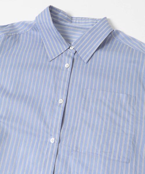 セール】シルクコットンロングシャツ（シャツ/ブラウス）｜URBAN