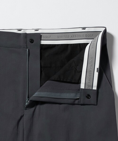 セール】メンズ ツイル スリム テーパード スラックス 撥水 ヨコ