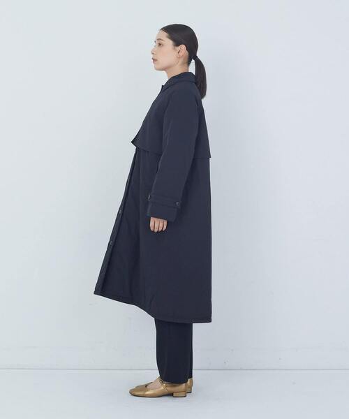 セール】【12月ベストセラーブランド内1位】トレンチ風ナイロン中綿