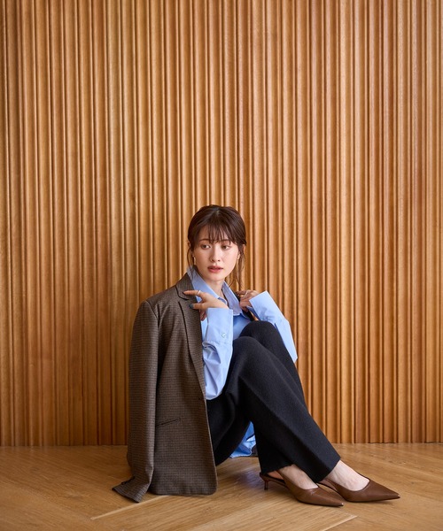 model：H166　着用サイズ：M