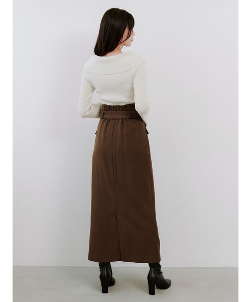 オフショル衿ニットプルオーバー（ニット/セーター）｜SNIDEL