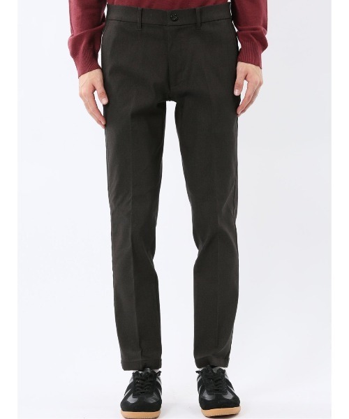 TAKA-Q（タカキュー）の「【裏起毛 ストレッチ】タカキュー トラウザーパンツ ピンヘッド（チノパンツ・メンズ・ネイビー/ダークウッド・2S/3L/X-LARGE/S/LARGE/MEDIUM）」の4枚目の写真