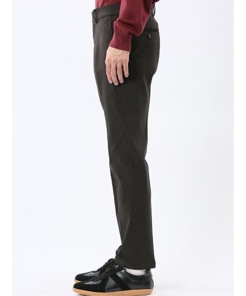 TAKA-Q（タカキュー）の「【裏起毛 ストレッチ】タカキュー トラウザーパンツ ピンヘッド（チノパンツ・メンズ・ネイビー/ダークウッド・2S/3L/X-LARGE/S/LARGE/MEDIUM）」の5枚目の写真