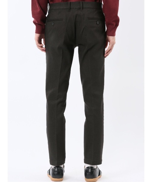 TAKA-Q（タカキュー）の「【裏起毛 ストレッチ】タカキュー トラウザーパンツ ピンヘッド（チノパンツ・メンズ・ネイビー/ダークウッド・2S/3L/X-LARGE/S/LARGE/MEDIUM）」の6枚目の写真