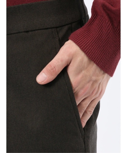 TAKA-Q（タカキュー）の「【裏起毛 ストレッチ】タカキュー トラウザーパンツ ピンヘッド（チノパンツ・メンズ・ネイビー/ダークウッド・2S/3L/X-LARGE/S/LARGE/MEDIUM）」の7枚目の写真
