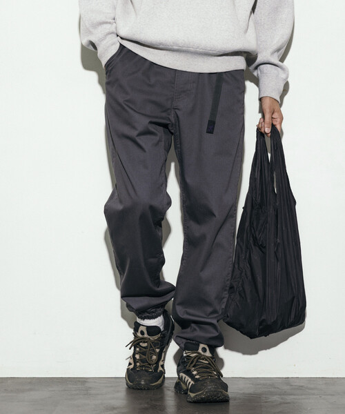 Gramicci（グラミチ）の「GRAMICCI/グラミチ 別注T/C TWILL JOGGER PANTS（その他パンツ・メンズ・チャコールグレー/ベージュ/ブラック・MEDIUM/LARGE/SMALL）」の21枚目の写真