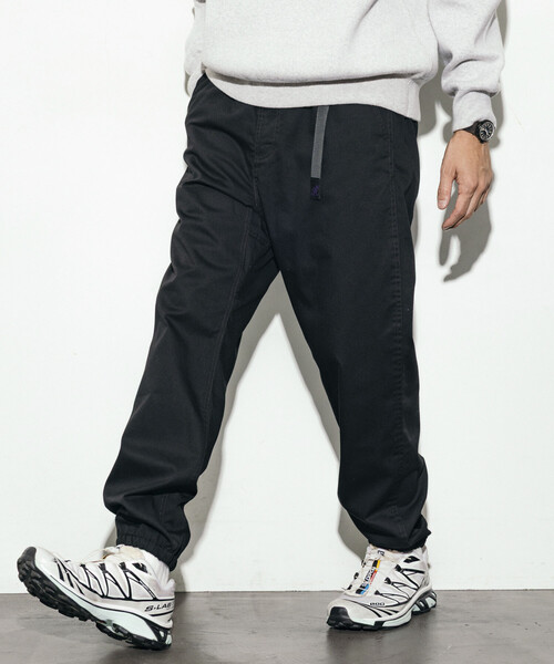 Gramicci（グラミチ）の「GRAMICCI/グラミチ 別注T/C TWILL JOGGER PANTS（その他パンツ・メンズ・チャコールグレー/ベージュ/ブラック・MEDIUM/LARGE/SMALL）」の9枚目の写真