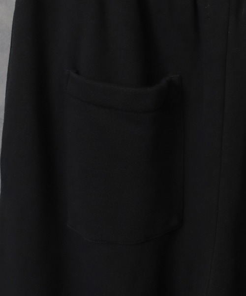 ELLUV（エルブ）の「【ELLUV/エルヴ】ヴィンテージフェード＆ダメージ加工 ジップギミックストレート/フレアスウェットパンツ（スウェットパンツ・メンズ・ブラック/ブラック系その他・M/L/S）」の18枚目の写真