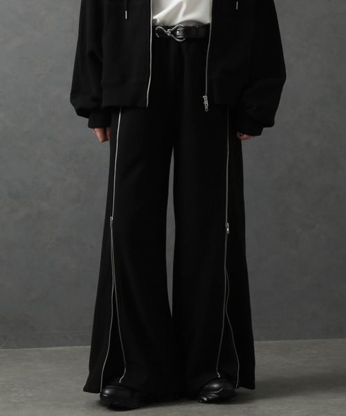 セール】【ELLUV/エルヴ】ヴィンテージフェード＆ダメージ加工 ジップ