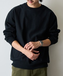 裏起毛×ヘビーウェイトの安心感【Printstar】12.0オンス サイドパネルリブ ヘビーウェイト スウェットトレーナー オーバーサイズ 厚手 00227
