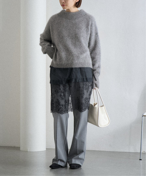 IENA FLUFFY プルオーバー　ニット セール】FLUFFYプルオーバー（ニット/セーター）｜IENA（イエナ）の