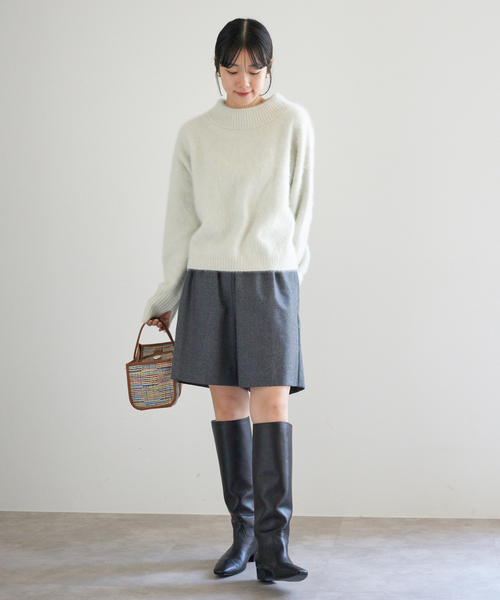 IENA FLUFFY プルオーバー　ニット FLUFFYプルオーバー（ニット/セーター）｜IENA（イエナ）の