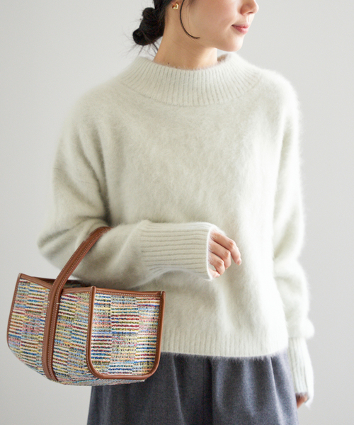 完売品★FLUFFYプルオーバー　ナチュラル セール】FLUFFYプルオーバー（ニット/セーター）｜IENA（イエナ）の