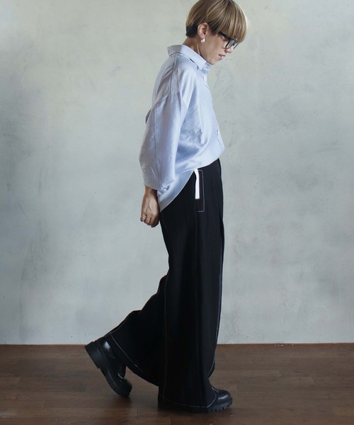 センターステッチパンツ（スラックス）｜BITTOKO（ビットコ）の