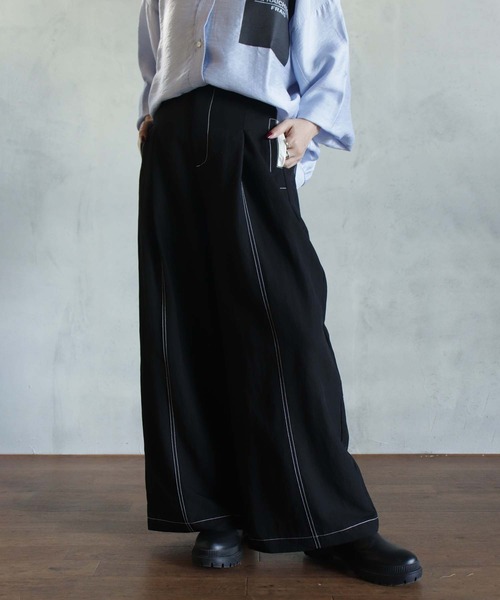 センターステッチパンツ（スラックス）｜BITTOKO（ビットコ）の