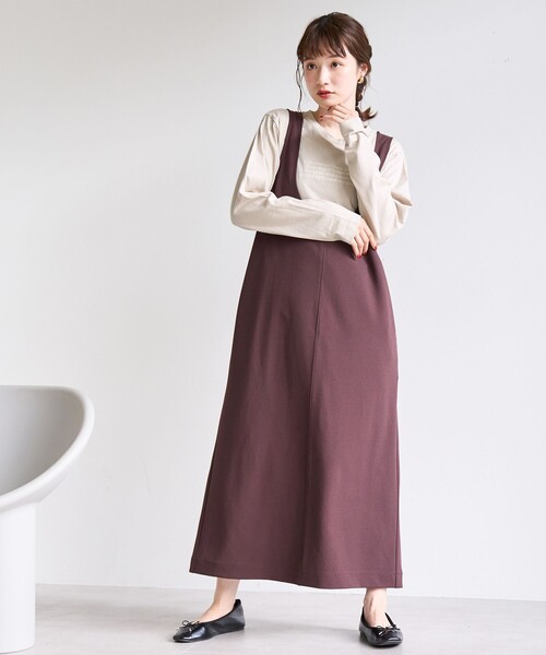 coen（コーエン）の「ロゴアソート長袖Tシャツ（Tシャツ/カットソー・レディース・オフホワイト/その他1/ベージュ/ダークグレー・L/M）」の17枚目の写真