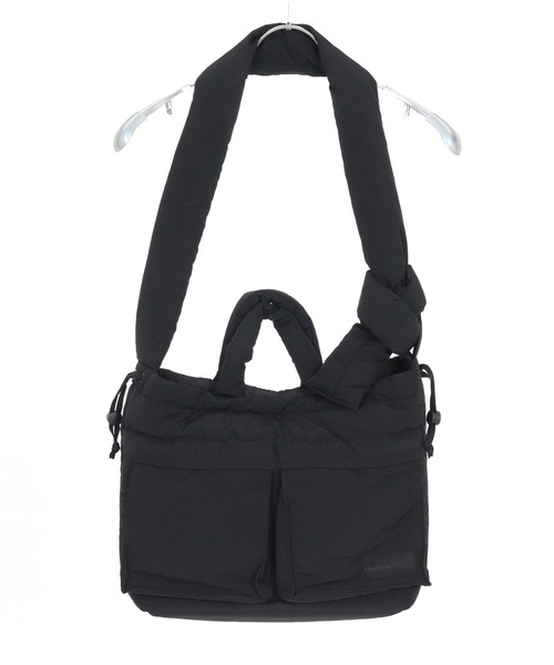 ADAM PATEK(アダムパテック)の「《ADAMPATEK》padding helmet bag(ショルダーバッグ・メンズ・ブラック/グレー・FREE)」の7枚目の写真