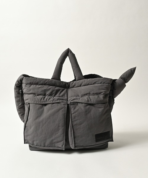 ADAM PATEK(アダムパテック)の「《ADAMPATEK》padding helmet bag(ショルダーバッグ・メンズ・ブラック/グレー・FREE)」の12枚目の写真