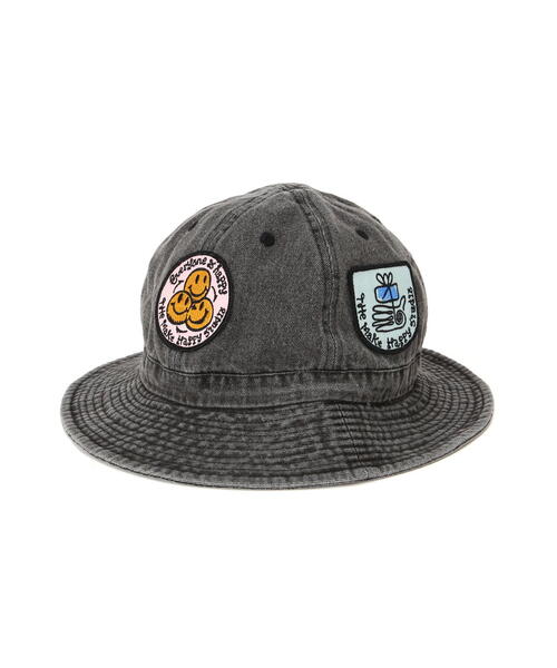 The Make Happy Studio(ザメイクハッピーストゥディオ)の「The Make Happy Studio/ザメイクハッピーストゥディオ/IRON PATCH HAT(キャップ・メンズ・ブラック・F)」の14枚目の写真