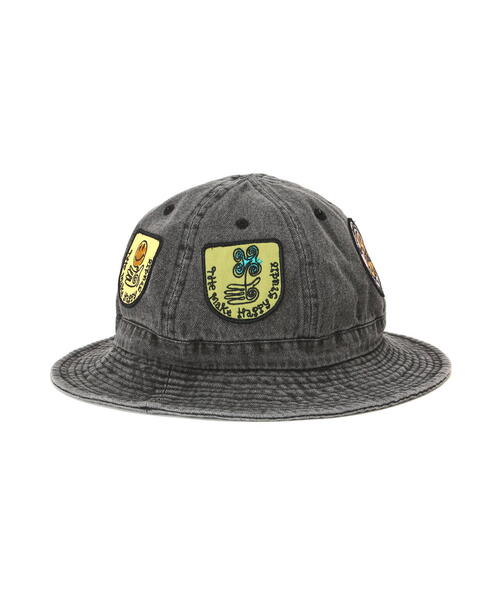 The Make Happy Studio(ザメイクハッピーストゥディオ)の「The Make Happy Studio/ザメイクハッピーストゥディオ/IRON PATCH HAT(キャップ・メンズ・ブラック・F)」の17枚目の写真