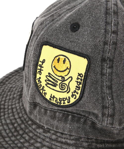 The Make Happy Studio(ザメイクハッピーストゥディオ)の「The Make Happy Studio/ザメイクハッピーストゥディオ/IRON PATCH HAT(キャップ・メンズ・ブラック・F)」の9枚目の写真