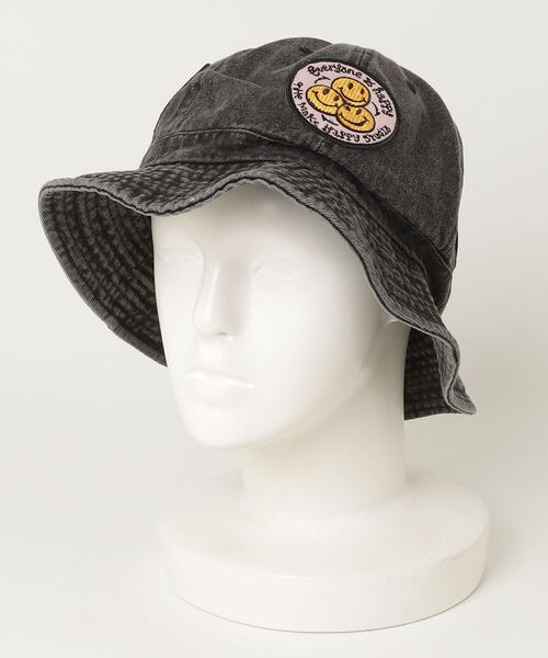 The Make Happy Studio(ザメイクハッピーストゥディオ)の「The Make Happy Studio/ザメイクハッピーストゥディオ/IRON PATCH HAT(キャップ・メンズ・ブラック・F)」の2枚目の写真