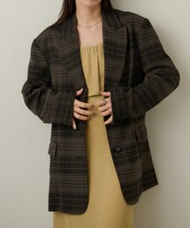 Omekashi | ベルト付きテーラードジャケット(テーラードジャケット)