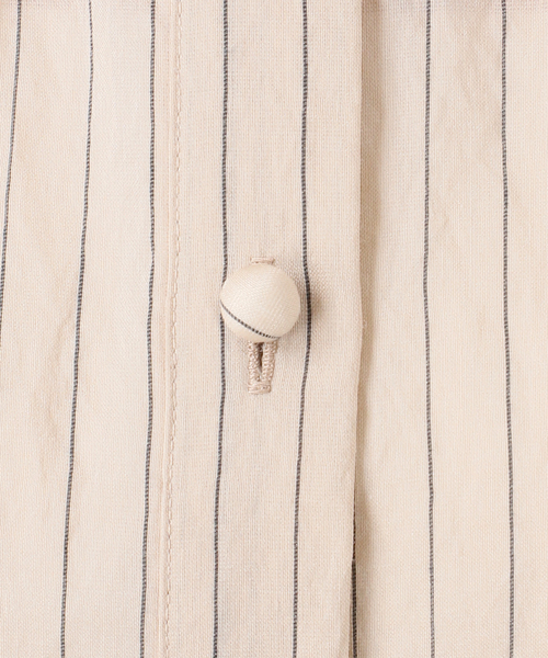 journal standard L'essage（ジャーナルスタンダードレサージュ）の「《SP》シルクレーヨンシアードルマンシャツ（シャツ/ブラウス・レディース・ブラック/ベージュ・FREE）」の15枚目の写真